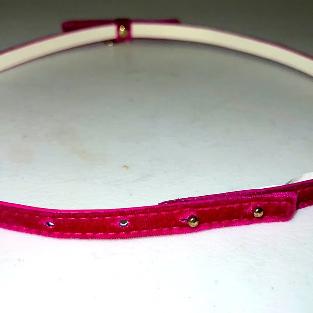 MONNALISA RASPBERRY PINK BELT F GIRLS